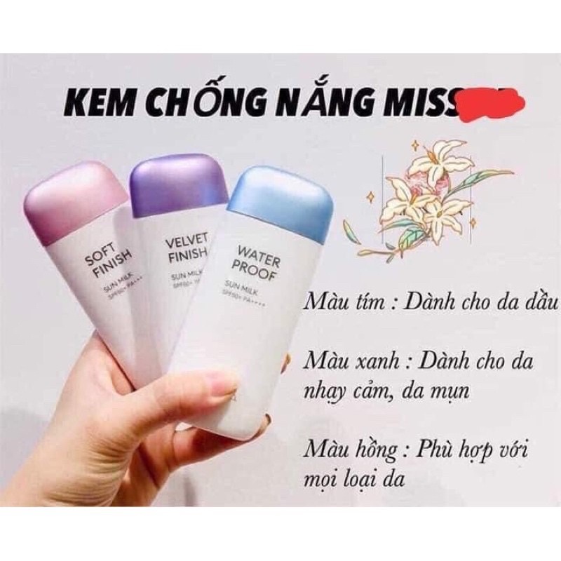 KEM CHỐNG NẮNG MISSHA