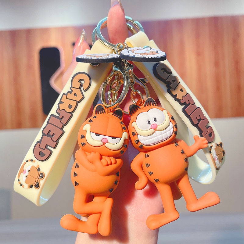 Móc Khóa Hình Mèo Garfield Dễ Thương