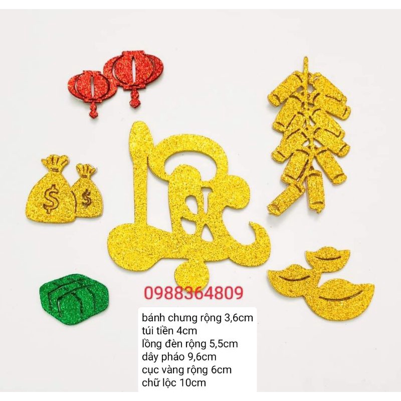 Phụ kiện dán dừa,dán dưa hâú