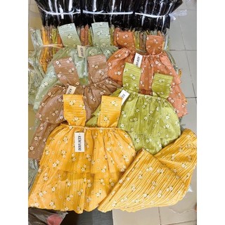 Set đũi xốp 2 dây bản to hoa nhí dập li