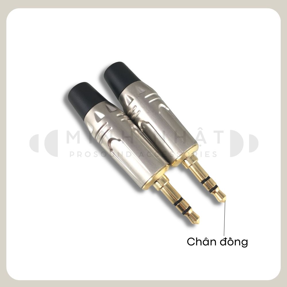 Jack 3.5  cao cấp kết nối âmly, laptop, máy tính, điện thoại, Mixer chuyên dụng cho âm thanh