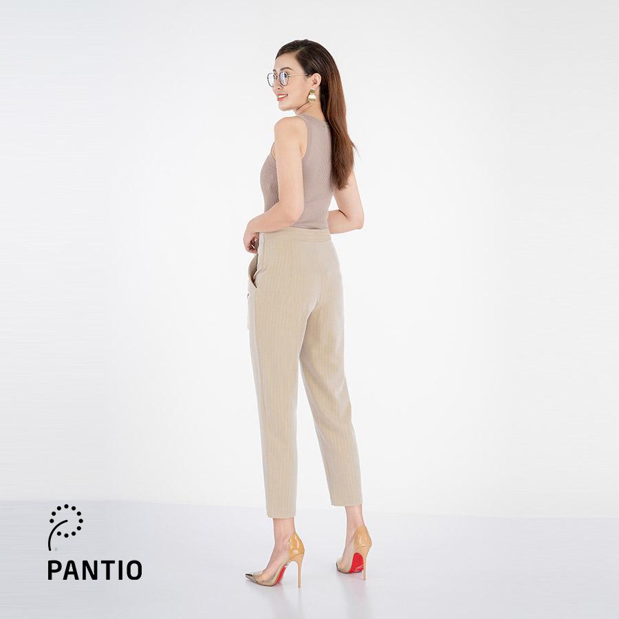 [Chính hãng] FQD3859 - Quần dài sọc mờ dáng ôm - PANTIO