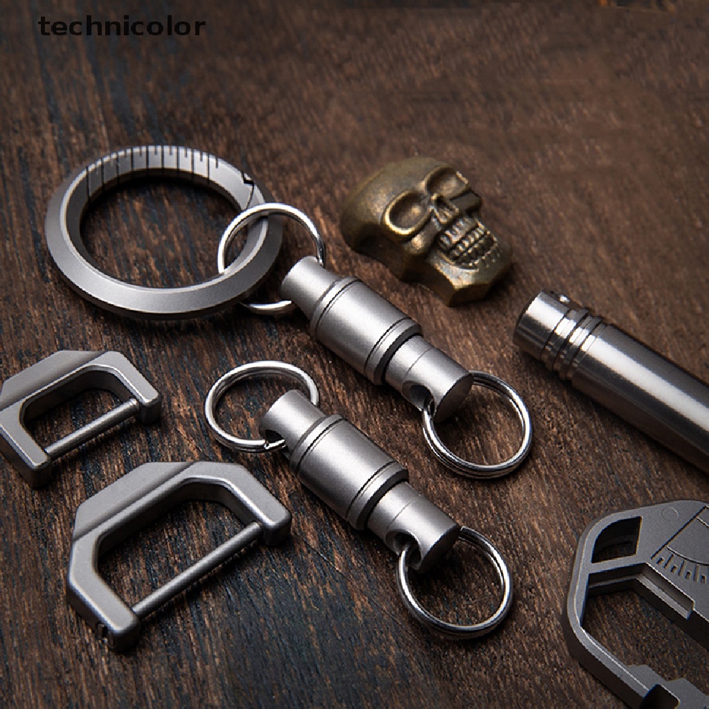 Khóa Xoay Eo Bằng Hợp Kim Titan Nhiều Màu Sắc Mang Đi Ra Ngoài Tiện Dụng