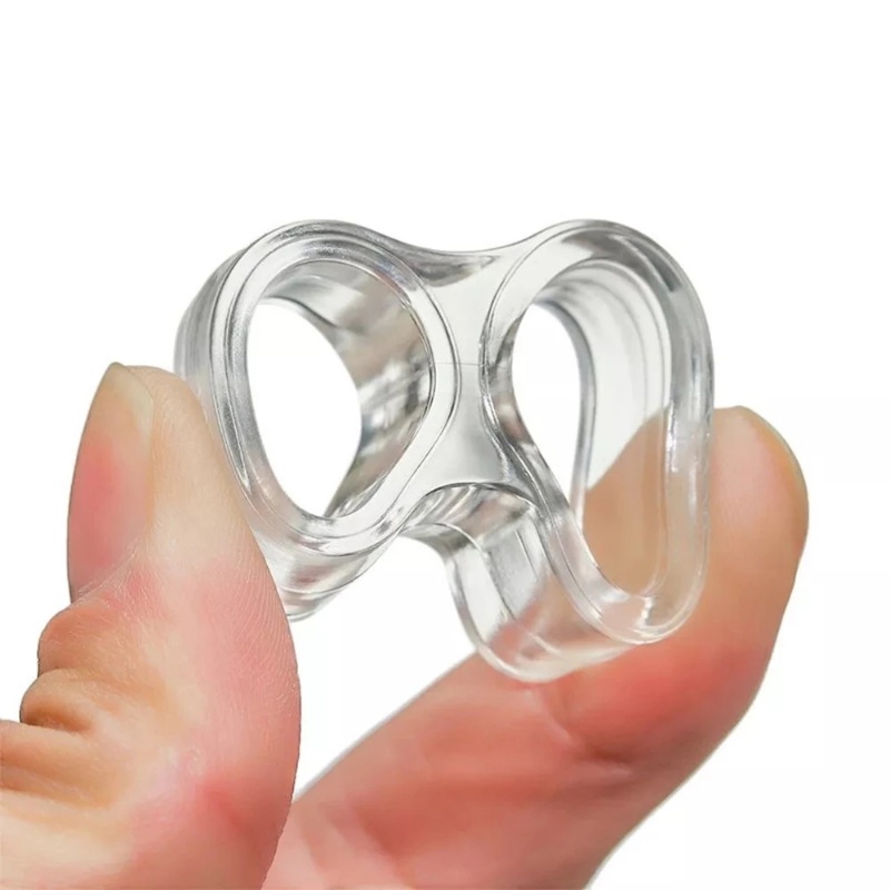 Miếng Chặn Cửa Bằng Silicon PVC Trong Suốt Chịu Nhiệt Tốt Chống Sốc An Toàn Cho Bé