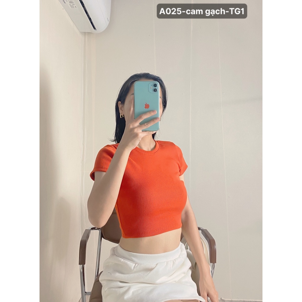 Áo Croptop Tay Ngắn A025