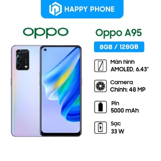 Điện thoại OPPO A95 (8GB-128GB) - Hàng Chính Hãng, Mới 100%, Bảo Hành 12 Tháng