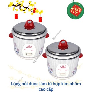 Nồi cơm điện 0.6 lít Kim Cương (Nắp rời)