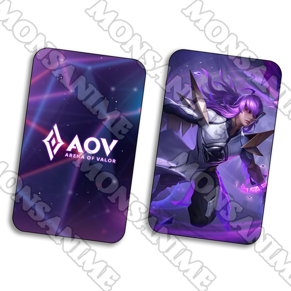 Ảnh card bo góc in hình Liên quân game Arena of Valor ver TINH HỆ thẻ bo viền 5*8cm anime chibi 1 tấm
