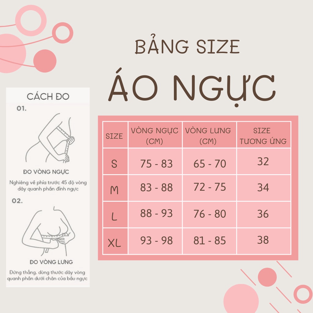 Áo ngực cài trước không gọng chất liệu đúc su 39