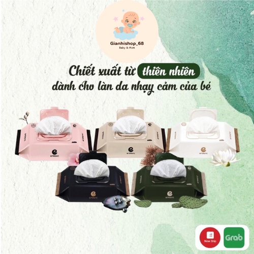 Khăn Giấy Ướt Enblanc Hàn Quốc indipink 20-72 tờ