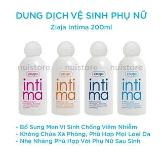 Dung dịch rửa vệ sinh dạng sữa Intima ziaja 200ml 500ml