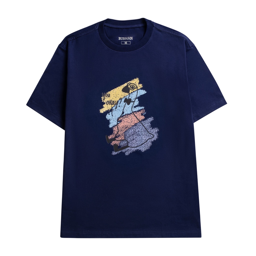 Áo thun tay lỡ OS DUCKY phông Unisex nam nữ Cotton oversize form rộng BUBMAN - OS-003