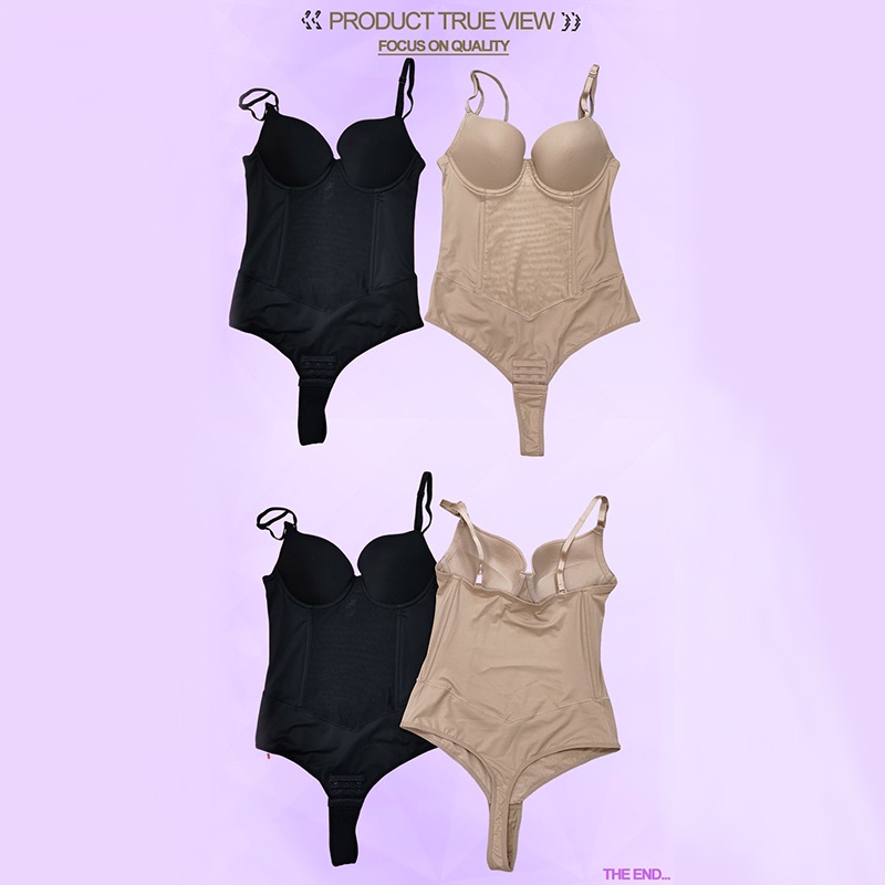 Beonlema Bộ bodysuit Định Hình Toàn Thân Quyến Rũ