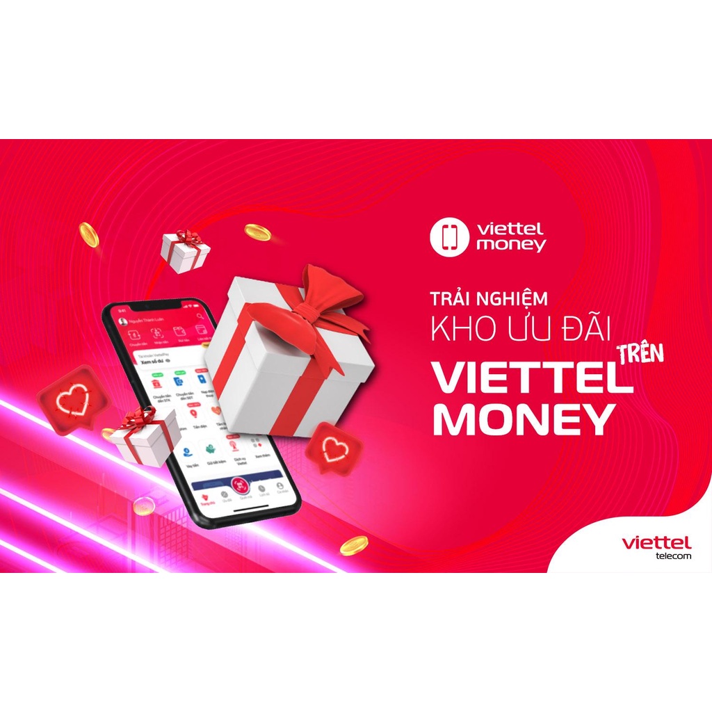 Sim Viettel đã đăng ký TK Viettel Money