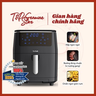 Nồi chiên không dầu kết hợp hấp và nướng tefal fw201815 - giỏ chiên 6.5l - bảo hành 2 năm