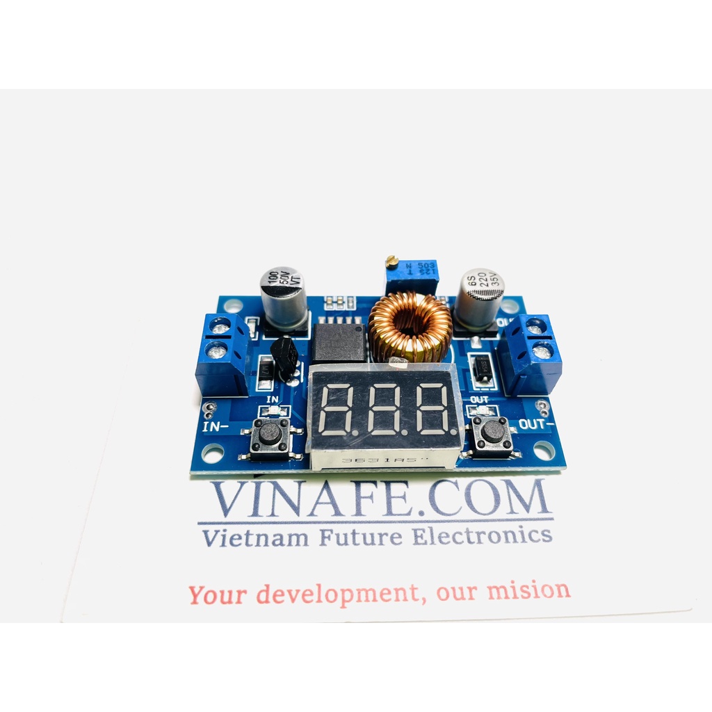 Module Hạ Áp DC-DC 5A Có Led Hiển Thị