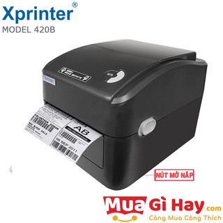 Máy in đơn hàng tmdt in tem vận chuyển in mã vận đơn Xprinter 460b - Hàng Chính Hãng