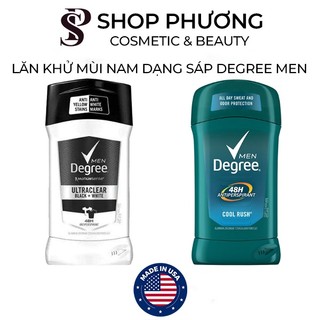 Lăn sáp khử mùi nam degree men mỹ 76g