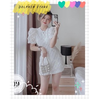 BIGSIZE Đầm trắng bigsize