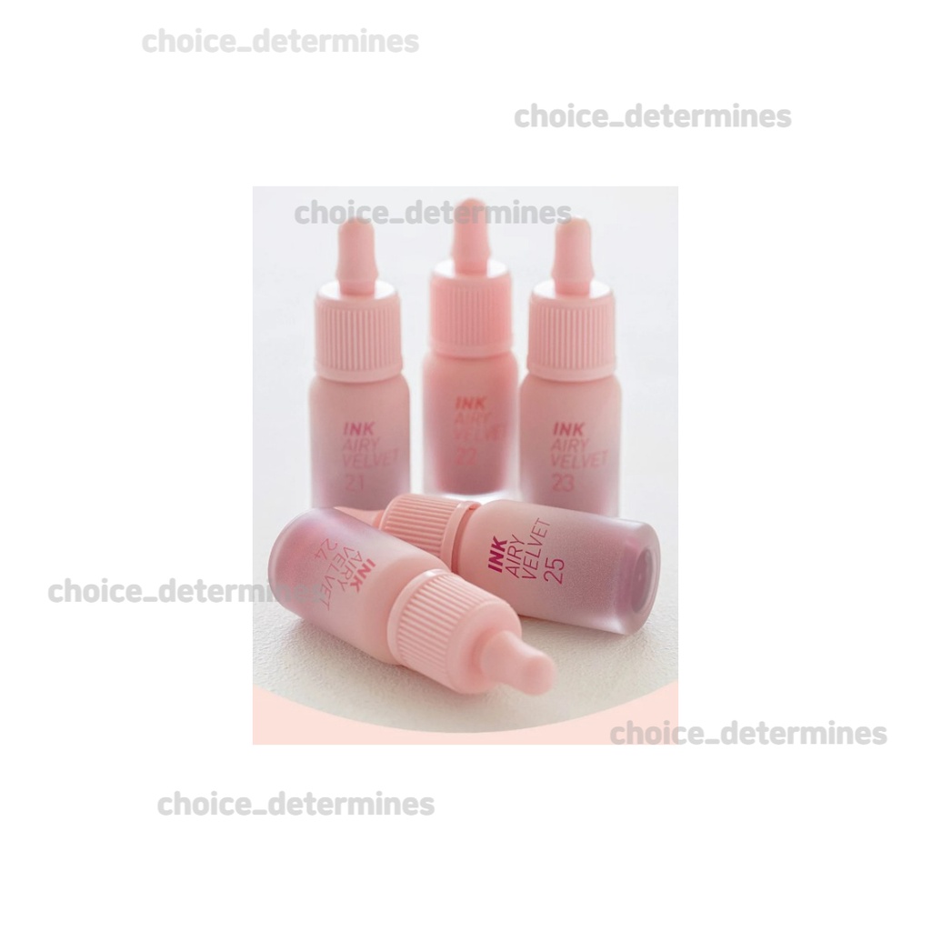 Peripera Đào Bộ Sưu Tập Mực AIRY VELVET 4g #21~#25