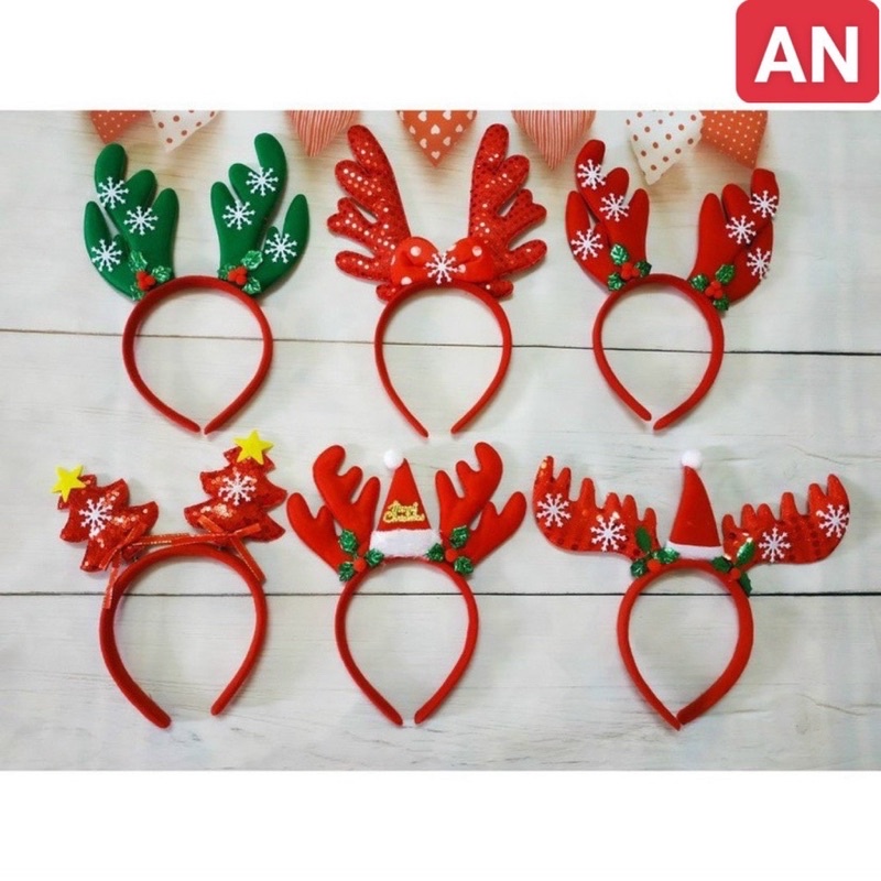 Bờm noel hình sừng hươu