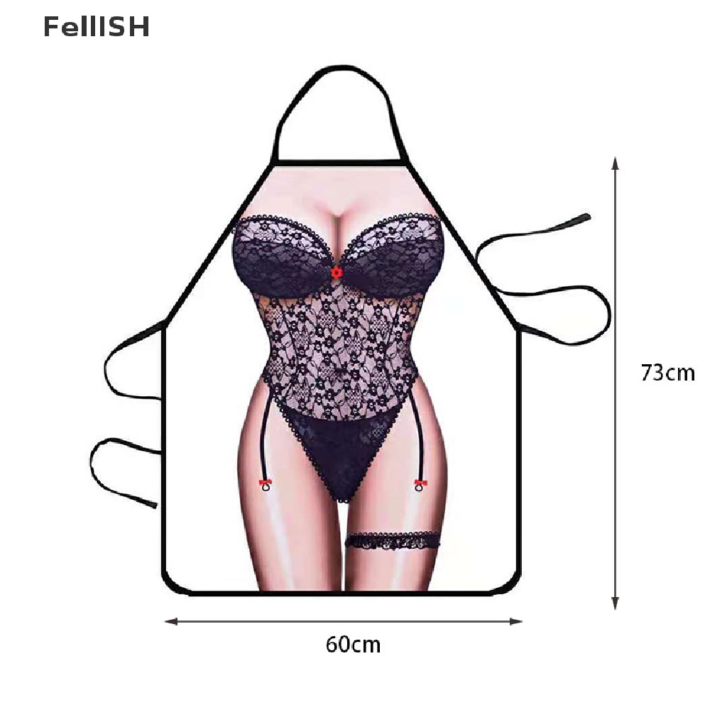 Tạp Dề Nấu Ăn In Họa Tiết Dễ Thương Vui Nhộn Cho Nữ Apro 439br