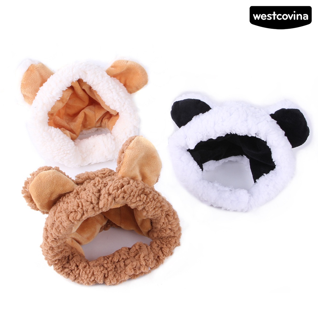[Hot]♝Mũ Len Tai Gấu Dễ Thương Cho Thú Cưng
