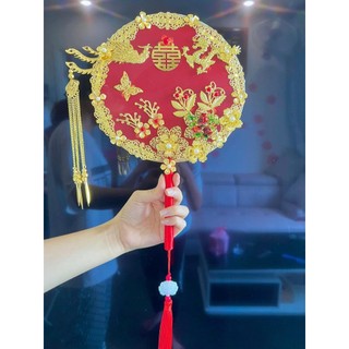 Quạt tròn cổ trang