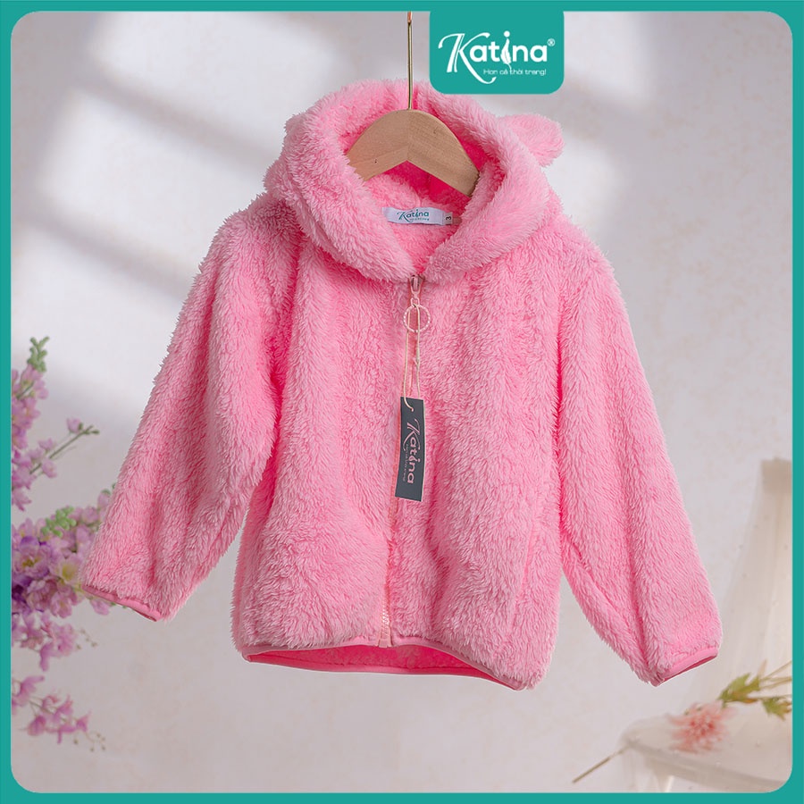Áo Khoác lông cừu KATINA cho bé trai & bé gái | Có mũ & không mũ cute