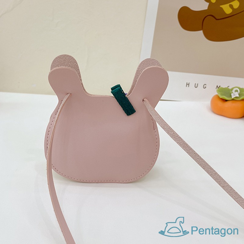 Túi Đeo Chéo Vai Hình Thỏ Hoạt Hình Đáng Yêu Dành Cho Bé Gái