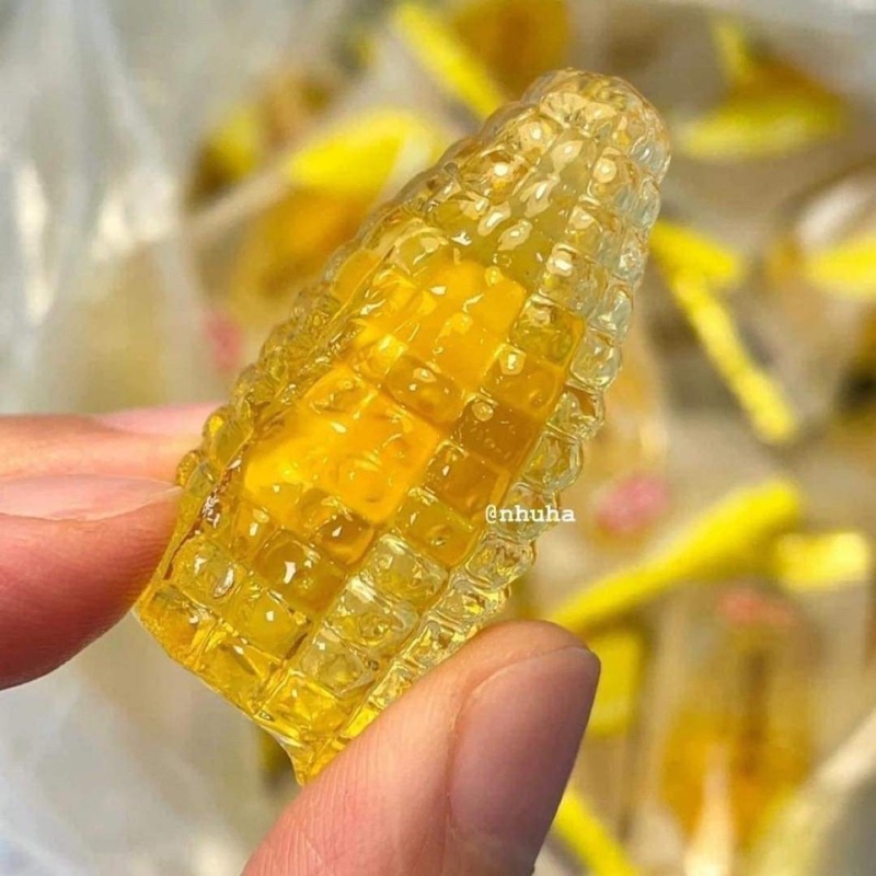 Kẹo ngô nhân chảy, kẹo dẻo vị ngô thơm ngon (FREESHIP)