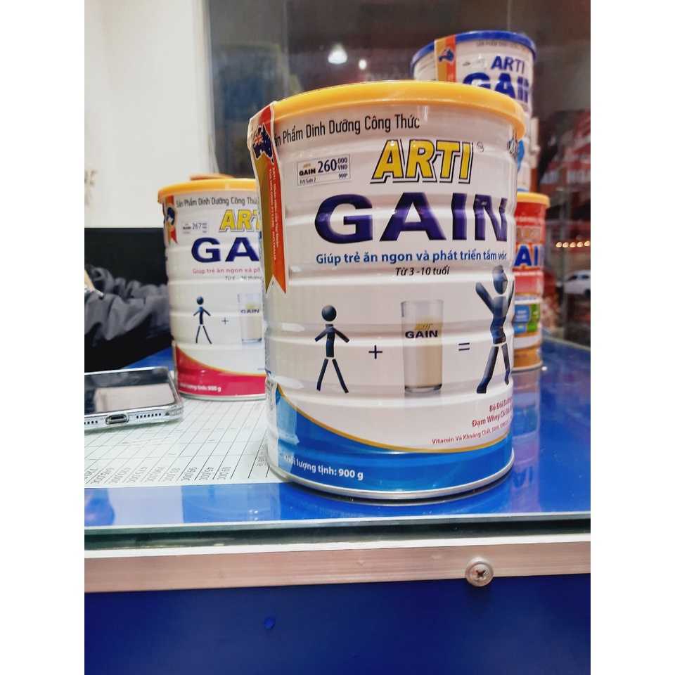 Sữa ARTI Gain 900g ( HÀNG CHÍNH HÃNG DATE MỚI )