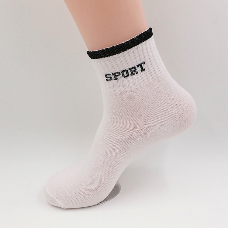 Combo 10 đôi Tất nam  SPORT cổ cao chất vải mềm dày thoáng khí phong cách Hàn Quốc