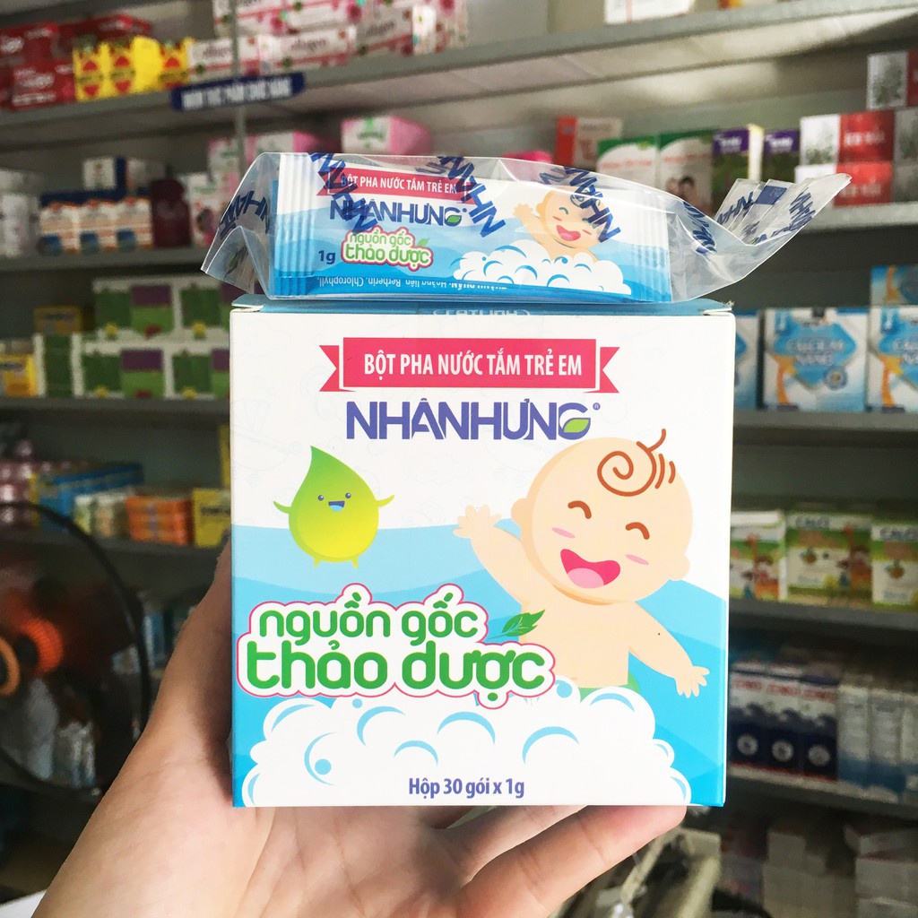 Bột Pha Nước Tắm Nhân Hưng