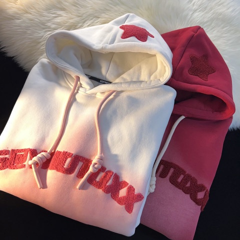 Áo nỉ thể thao SUXI dài tay in hình dành cho mẹ và trẻ em