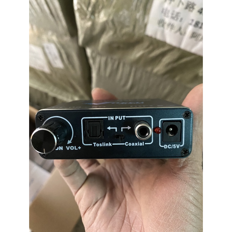 Bộ giải mã âm thanh optical Vitech VT08 Pro  - tặng dây quang 1m