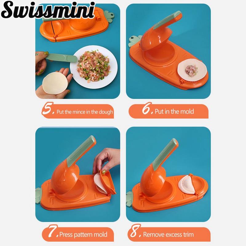 Dụng Cụ Làm Bánh Siêu Nhanh Khuôn Làm bánh Gối Há Cảo Tiện Dụng Cho Nhà Bếp Dụng Cụ Ép Bột Bánh.Khuôn là