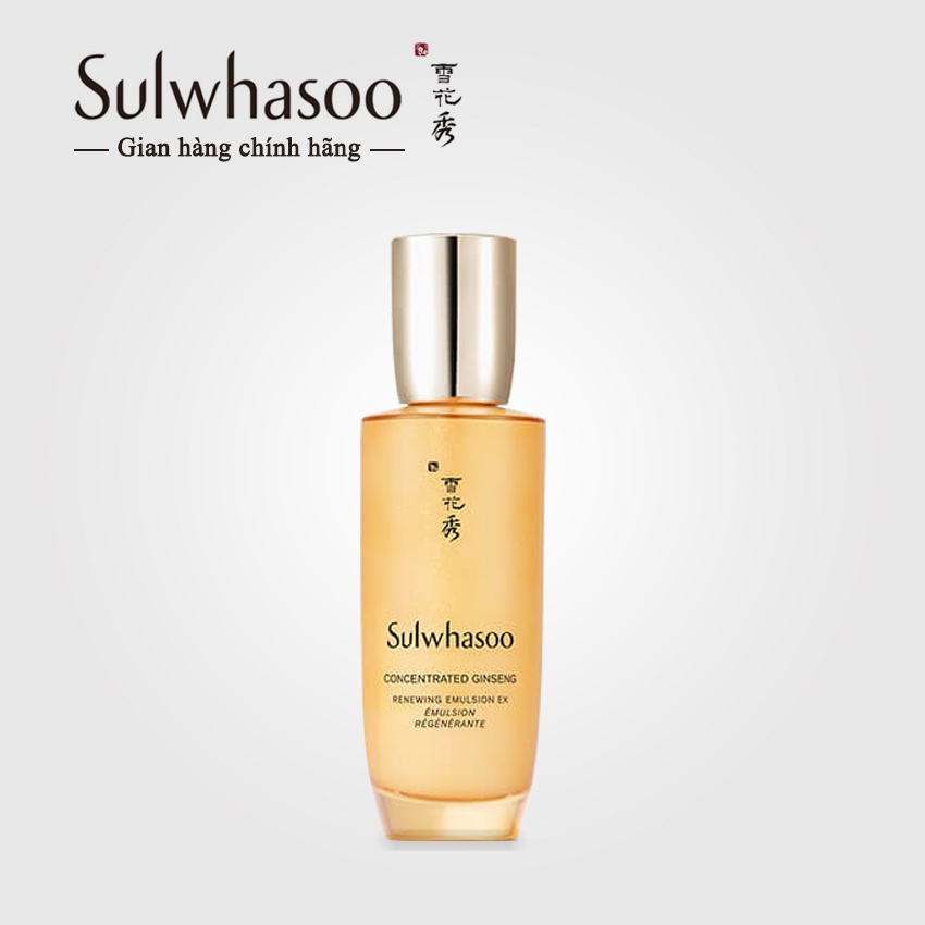 Sữa dưỡng nhân sâm Sulwhasoo Concentrated Ginseng Renewing Emulsion EX 125ml