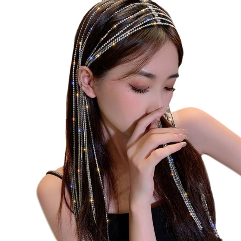 Dây Cài Tóc Đính Pha Lê Cho Cô Dâu