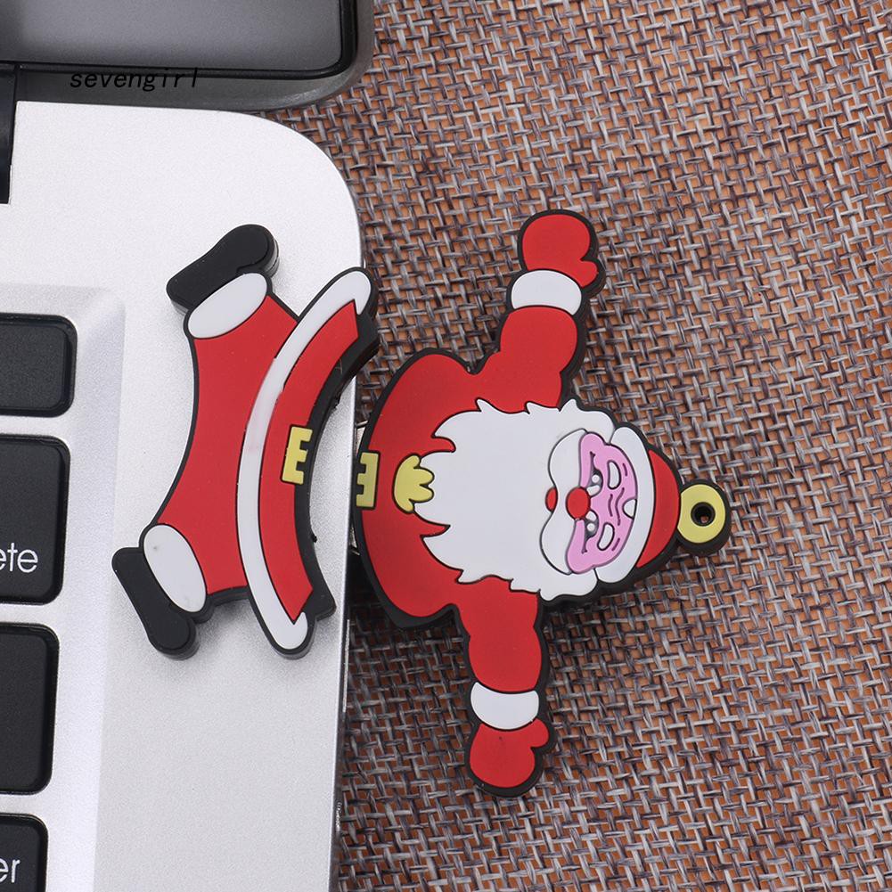 (Quà tặng) USB 16GB Hình Ông già Noel (đỏ)