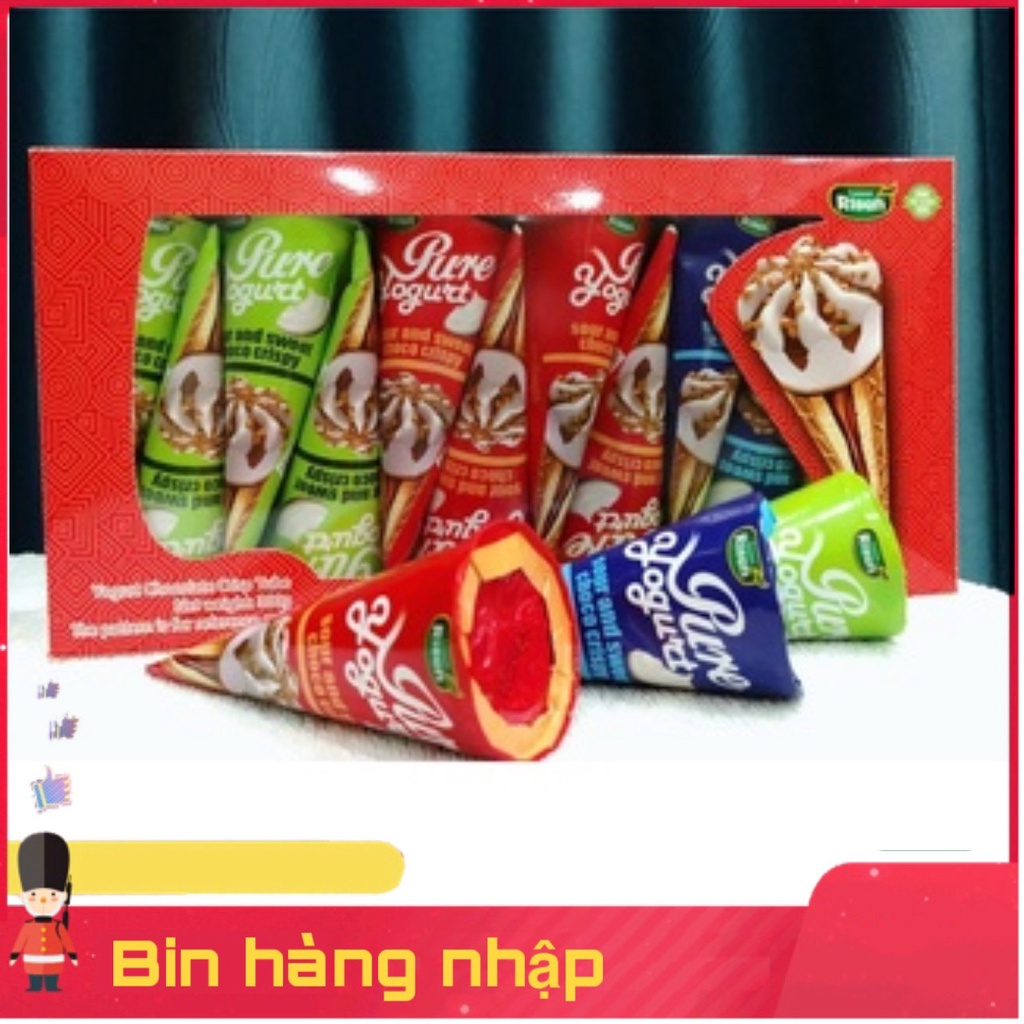 Hộp 12 Bánh Ốc Quế Socola Risen USA