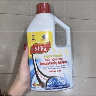 Thông cầu cống siêu tốc Sifa 1kg2, 1kg4