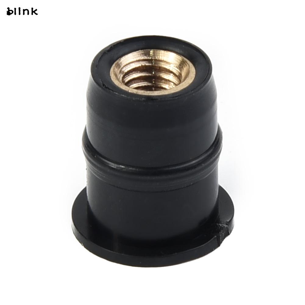 Set 10 Bu Lông M5 5mm Bằng Cao Su Cho Kính Chắn Gió Xe Máy