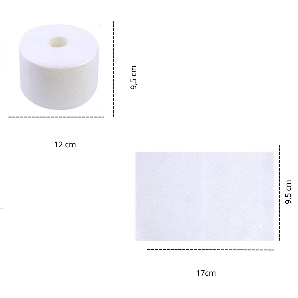 Khăn Lau Mặt Khô Animerry Dùng 1 Lần Tẩy Trang Siêu Mịn PINKWISH B420