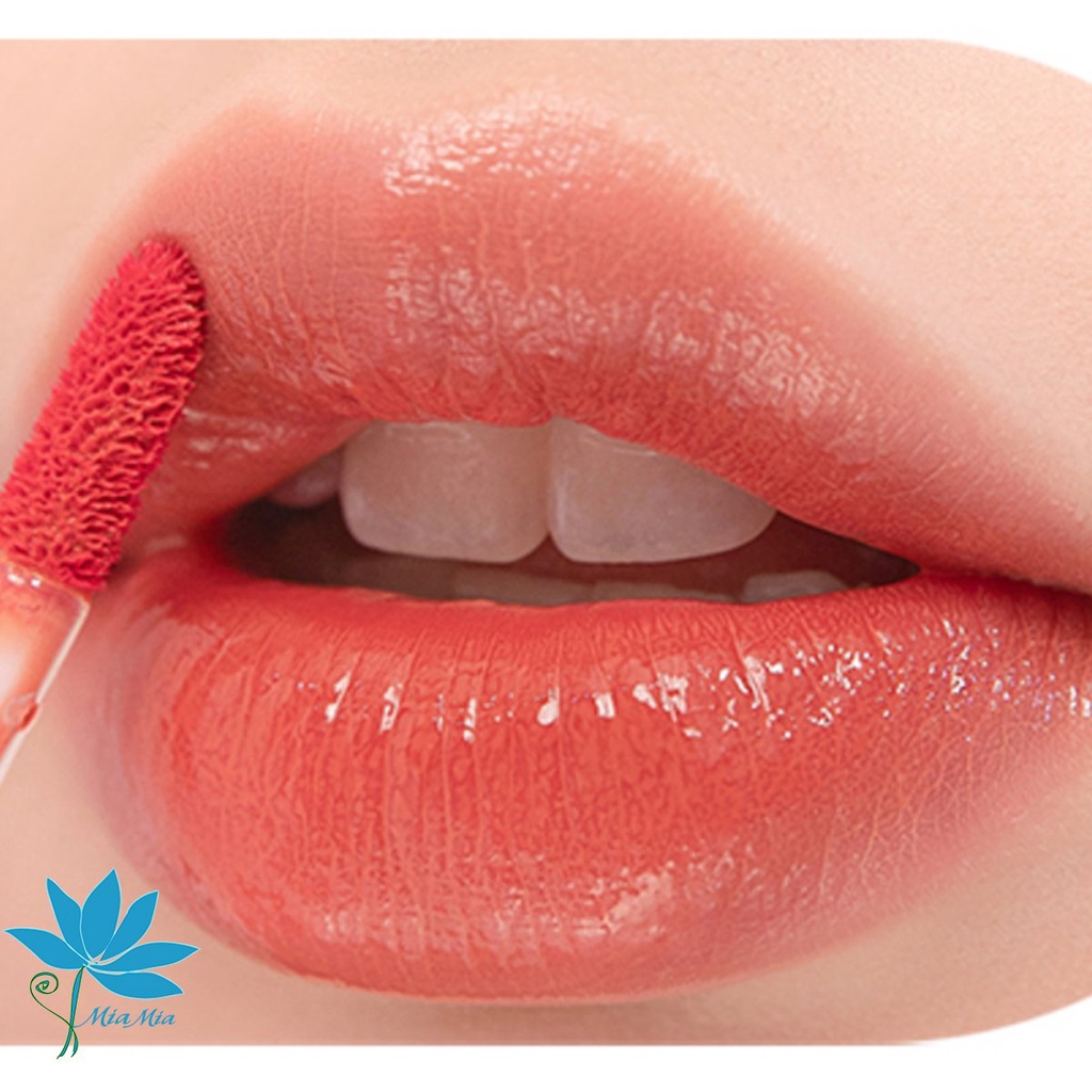 Son Romand Bóng Juicy Lasting Tint Màu 10 Nudy Peanut Cam Nude Đào 5 ML