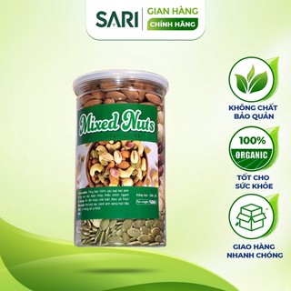 Hạt Dinh Dưỡng Mix 6 Loại Hạt Loại Lớn Hộp 500gr
