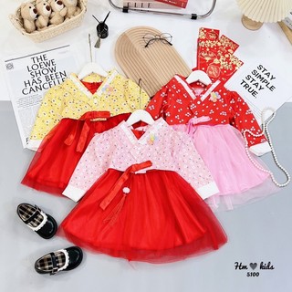 Hanbok Hàn Quốc siêu yêu cho bé gái