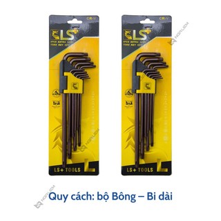 Bộ lục giác S2 9 món LS+ (Bông – Bi Dài)