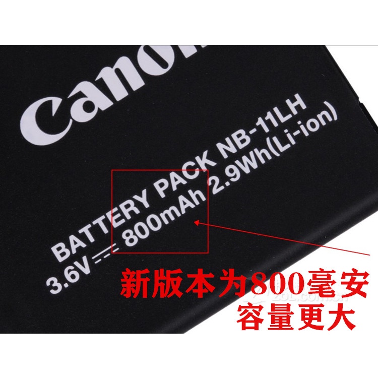 Phù Hợp Pin Máy Ảnh Canon IXUS 125 245 265 275 285 HS NB-11LH Kèm Bộ Sạc