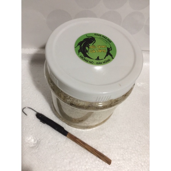 MỒI CÂU CÁ LĂNG CÁ DA TRƠN SIÊU NHẠY HỦ 500G